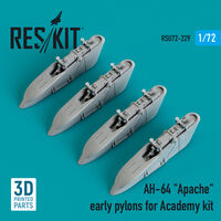 AH-64 "Apache" Late Pylons For Academy Kit - Image 1
