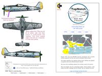 Focke-Wulf Fw-190 A - camouflage pattern paint masks - Image 1