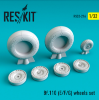 Messerschmitt Bf.110 E/ F/ G wheels set