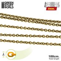 Hobby Chain 3mm - Bronze - Image 1