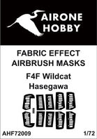 Grumman F4F Wildcat - fabric effect airbrush masks (for Hasegawa kits) - Image 1