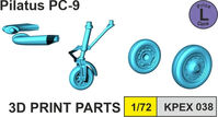 PC-9 - Wheels and Exhausts - Image 1