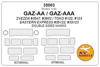 GAZ-АА / GAZ-ААА (ZVEZDA / TOKO / EASTERN EXPRESS ) - Double sided