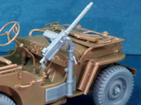 Side mount M31 short pedestal and M1919 cal.30 mg