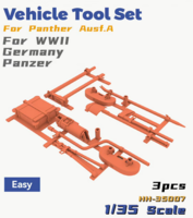 Vehicle Tool Set For Panther Ausf.A For WWII Germany Panzer