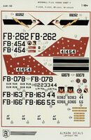 McDonnell F-101 /RF-101 Voodoo Decals - Image 1