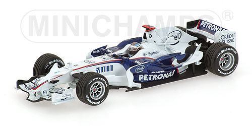 1/18 ミニチャンプス　BMWザウバーF1.08 BMW F1.08 BMW Sauber F1 - die cast - gotowy model