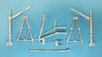 Vought F4U Corsair - Landing Gear (designed to be used with Tamiya kits)