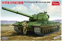 British Heavy Tank FV214 Conqueror Mk I model do sklejania