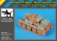 German Pz.Kpfw 38 Accessories Set For Hobby Boss - Image 1