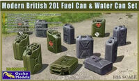 Modern British 20L Fuel Can And Water Can Set