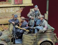 Kubelwagen Crew Vol. 2 Berlin 1945 - 4 Figures Set