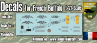 Decals for French Buffalo (Afghanistan) - Image 1