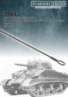 M4 Sherman, M24 Chaffee, M5 Stuart, M10 Wolverine, tow cable - Image 1