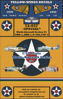 Multi-Aircraft Series Part 1 : Douglas TBD-1, Douglas SBD-1, Grumman F3F-1 and Curtiss P-36A