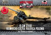 15cm sFH 18 - Niemiecka Cika Haubica Polowa do Trakcji Konnej
