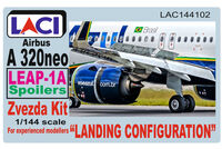 Airbus A320neo with LEAP-1A Spiolers Landing Configuration for Zvezda kit - Image 1