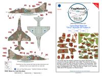 Douglas TA-4H Skyhawk - IDF Pattern A (for Hobby 2000, Fujimi and Hasegawa kits) - Image 1