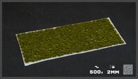 Tiny Tufts Dark Moss 2mm - Image 1