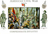 Confederate Infantry - American Civil War 1861-1865 (16 figures) - Image 1