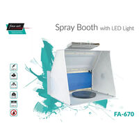 Spray Booth With LED Light