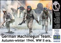 German Machinegun Team. Autumn - winter 1944