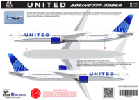 UNITED 777-300 2020 COLORS