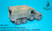 Tarpaulin hood for Kfz.70 Krupp Protze - Image 1