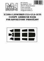 Lavochkin La-5 U, LA-5UTI - Canopy Airbrush Mask For Kovozavody Prostejov