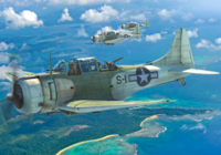 SBD-5 Dauntless „Atlantic theatre“