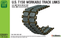 T158 Workable Track set (for 1/35 M1 Abrams)