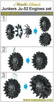 Junkers Ju-52 - engines set (designed to be used with Monogram and Revell kits) - Image 1