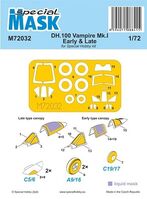 DH.100 Vampire Mk.I Early & Late (for Special Hobby kit)