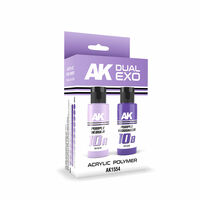 AK 1554 10A PURPLE NEBULA & 10B PURPLE ANDROMEDA - DUAL EXO SET 10