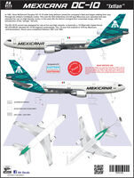 MEXICANA DC-10 - IXTLAN (Green)