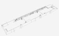 USS Nimitz (CVN-68) Hangar Detail Kit - 3D Printing (For Trumpeter) - Image 1