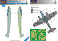 Do 217J-1/2 Camouflage Painting Mask (ICM Kits)