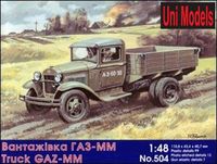 Soviet IIWW Truck GAZ-MM