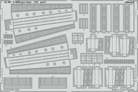 P-40M gun bays TRUMPETER