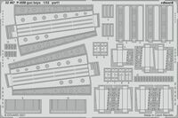 P-40M gun bays TRUMPETER