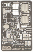 Curtiss P-36 Azmodel