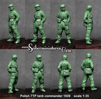 Polish 7TP Tank Commander #3 - Image 1