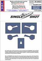 Messerschmitt Bf-109F-4/Bf-109G-2/Bf-109G-6,/Bf-109G-10 wheel bay paint masks