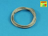 Stainless Steel Towing Cables fi 2,5mm, 125 cm long - Image 1