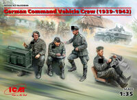 German Command Vehicle Crew (1939-1942) (4 figures) - Image 1