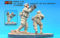 US Stryker Brigade Infantry Set 1 (2 figures)