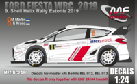 Ford Fiesta WRC 2019 M. Martin – 9. Shell Helix Rally Estonia 2019