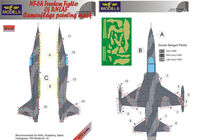 NF-5A Freedom Fighter of RNLAF Camouflage Painting Mask (For Airfix, Academy, Italeri, Hasegawa, PM Model) - Image 1