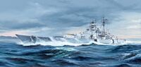 German Bismarck Battleship