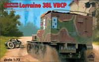 Tracteur blinde Lorraine 38L VBCP (Battle of Stonne, France 1940)